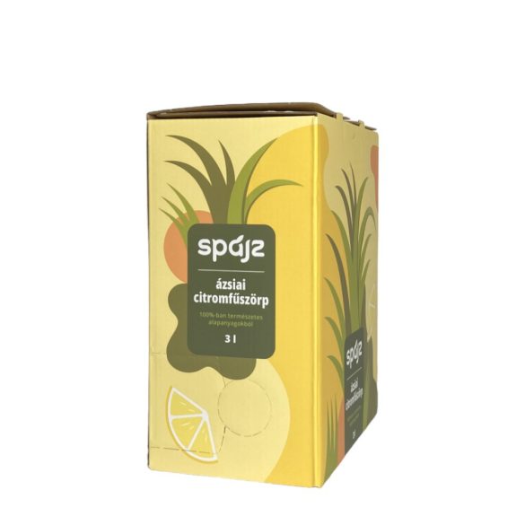 Spájz Ázsiai citromfűszörp Bag-in-Box (3 liter)