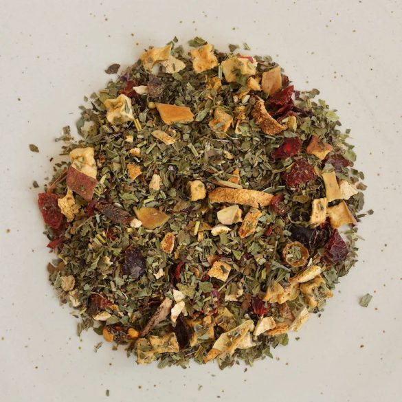 Bazsalikomos Kert Nap tea (50 g)
