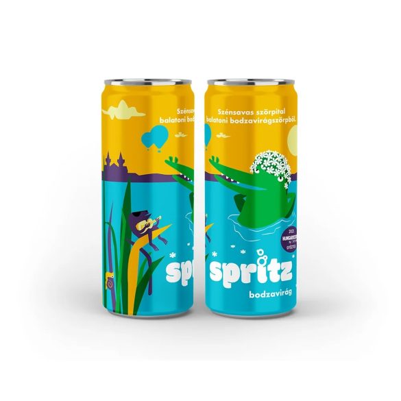 spritz by Spájz bodzavirág szénsavas szörpital 0,33 l