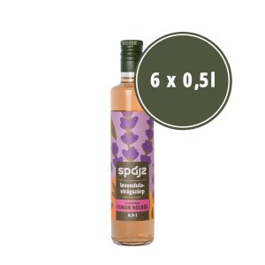 Spájz Cukormentes levendulavirág-szörp édesítőszerrel 6x 0,5 l