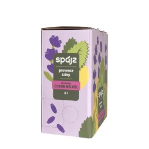 Spájz Cukormentes provence szörp édesítőszerrel Bag-in-Box 3 l