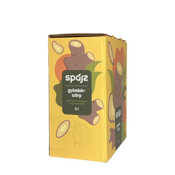 Spájz Gyömbérszörp Bag-in-Box (3 liter)