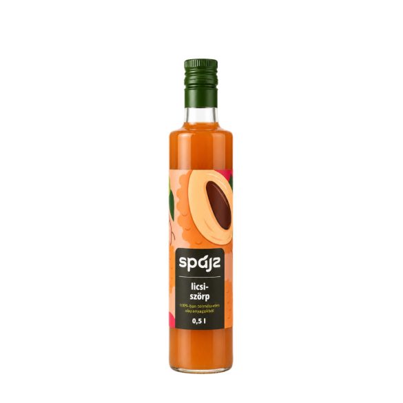 Spájz Licsiszörp 0,5 l