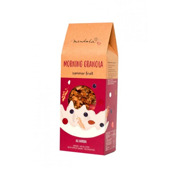 Mendula Summer Fruit Meggyes-fekete ribizlis Granola (300 g)