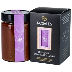 Rosales Levendulás sárgabaracklekvár (370 ml)