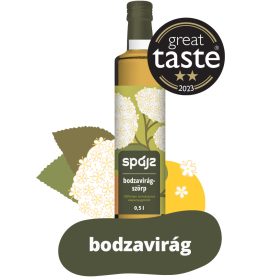 Spájz Bodzavirágszörp (díjnyertes)