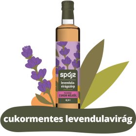 Spájz Cukormentes levendulavirág-szörp édesítőszerrel