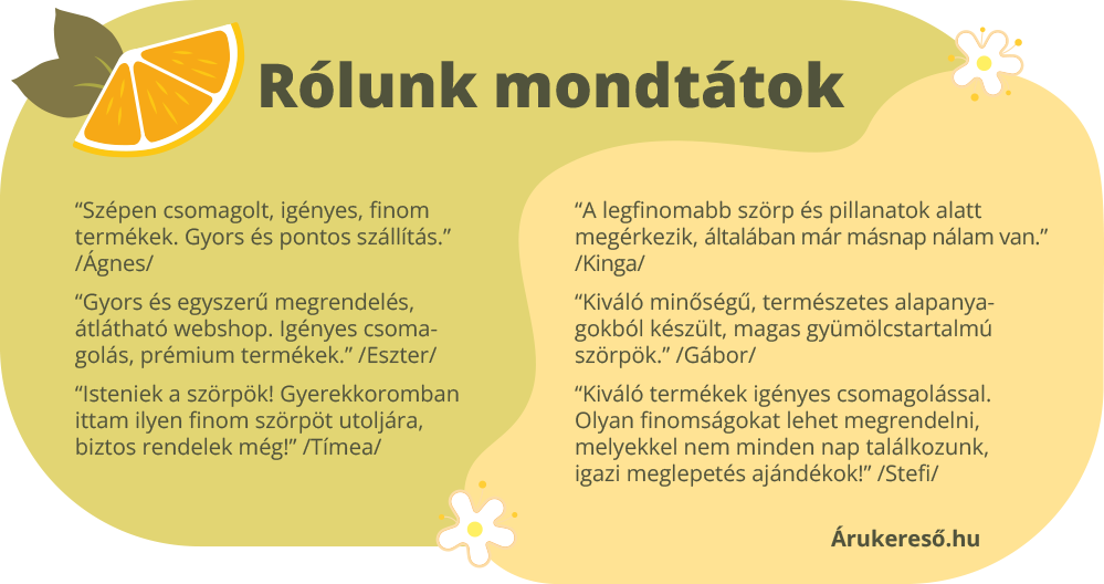 Rólunk mondátok